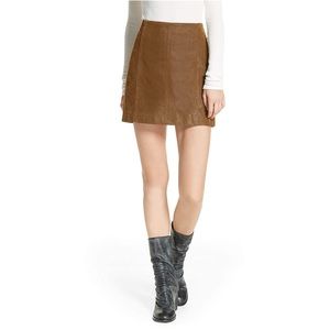 French Connection Modern Femme Faux Leather Skirt